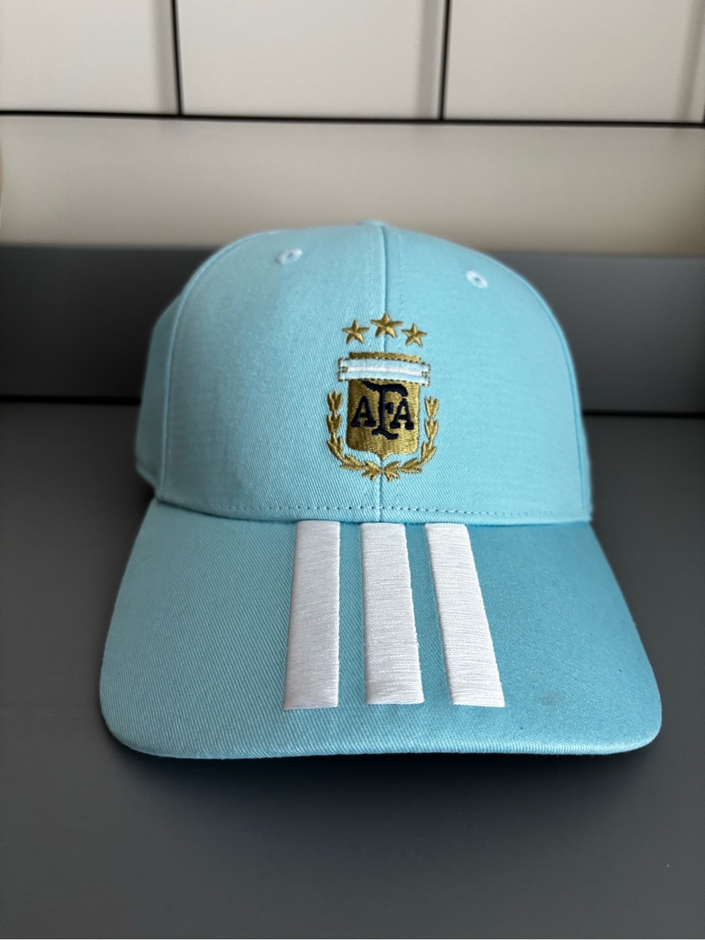 Argentina Soccer Adidas Baseball Cap Adjustable Hat